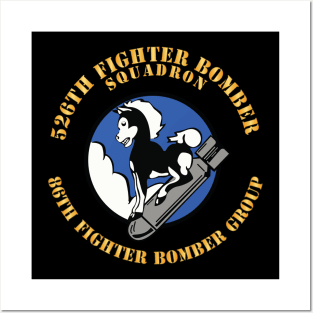 526th Fighter Bomber Sqdrn 86th Fighter Bomber Group X 300 Posters and Art